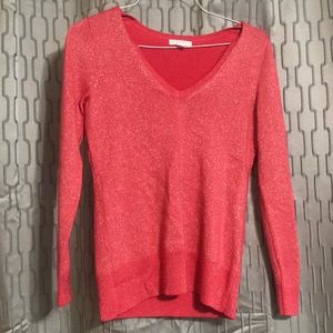 Pink shimmering blouse